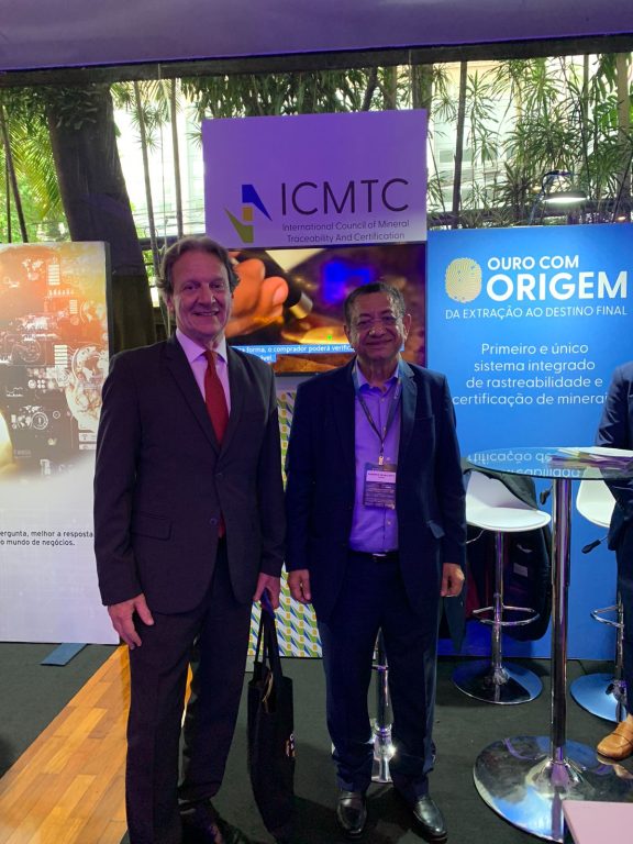 Ricardo Liáo, presidente do COAF, e Roberto Cavalcanti, presidente do ICMTC.