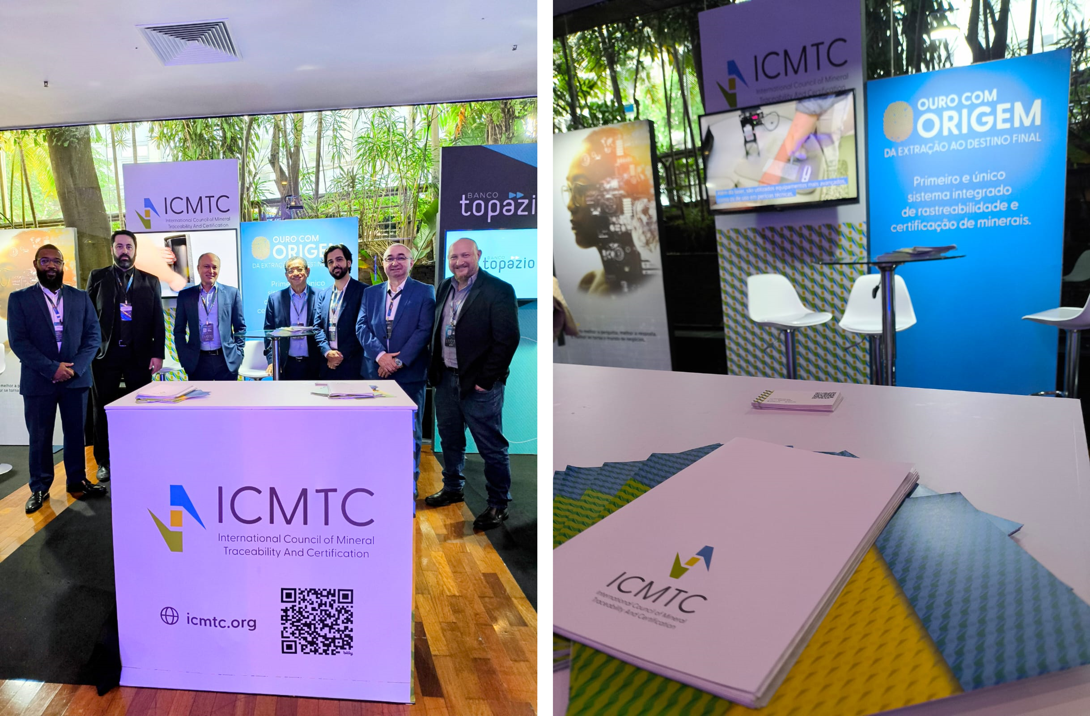 ICMTC apresentou seu sistema de rastreabilidade mineral, com tecnologia brasileira de blockchain. 